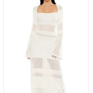 Knit Long Sleeve Maxi Dress